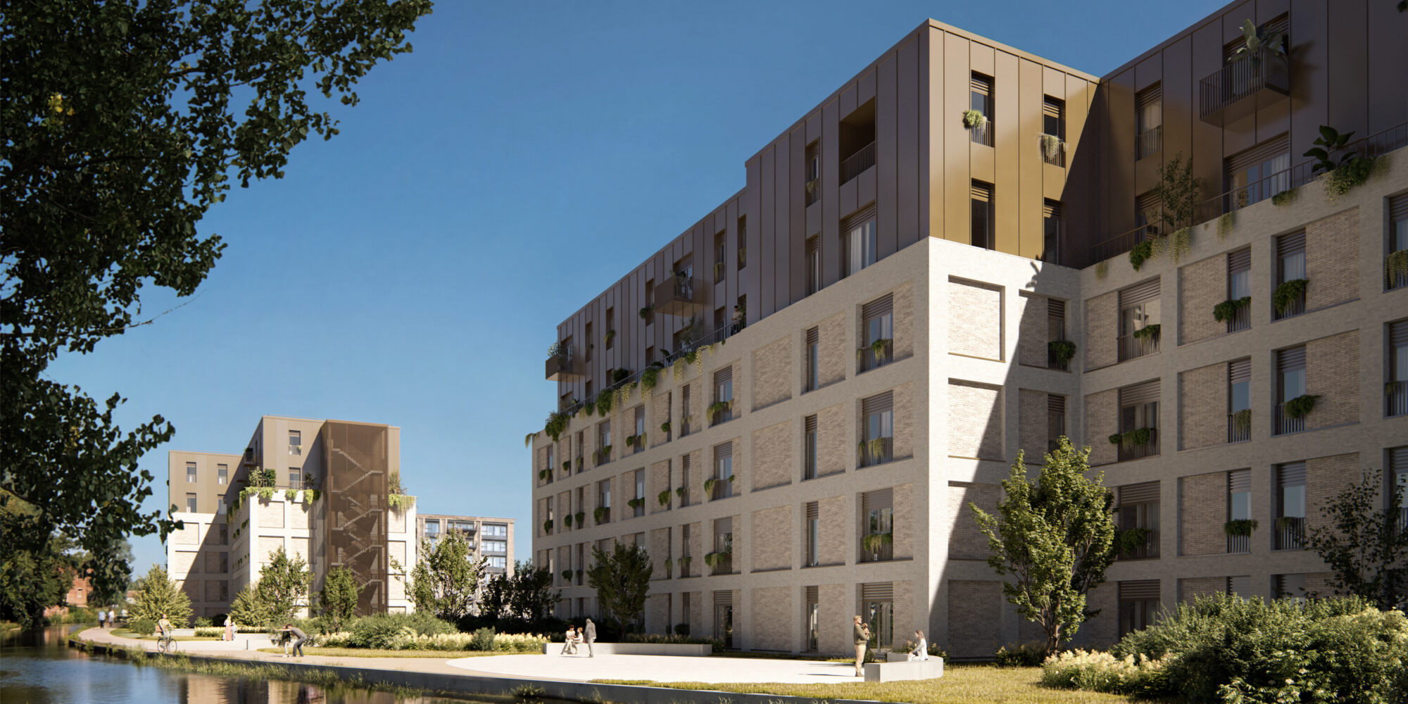 Waterside and Riverview House, Uxbridge